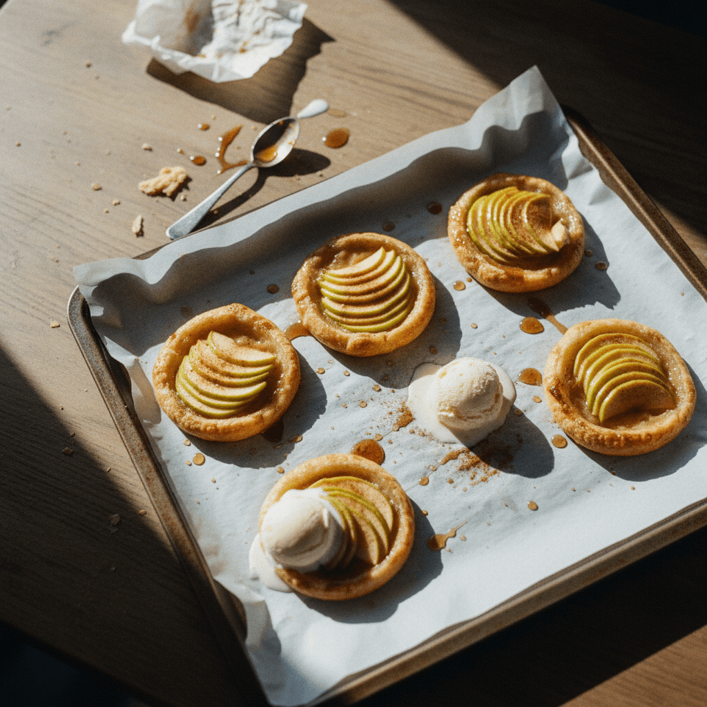 Crispy Mini Apple Tarts