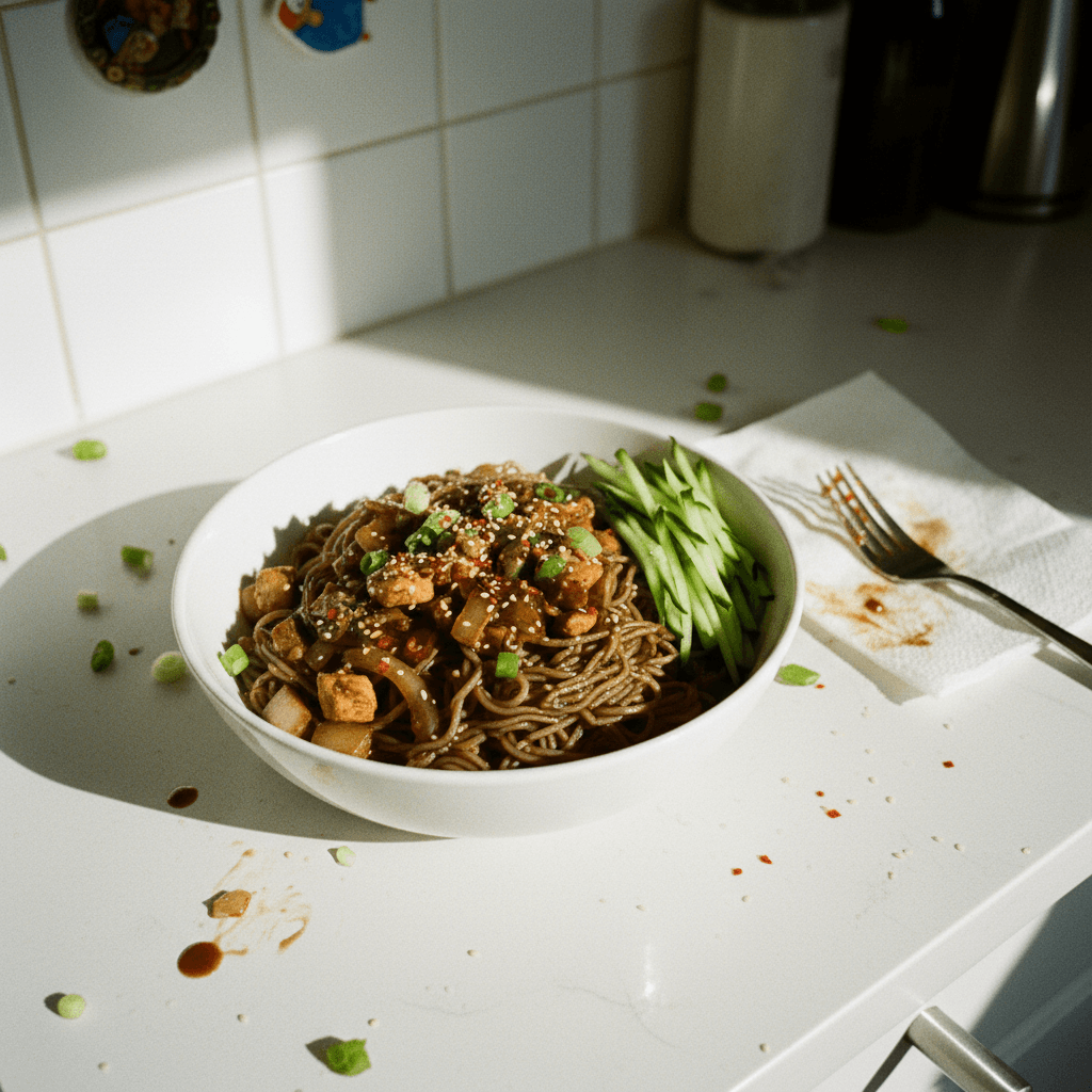 Kelp Noodle Jjajangmyeon