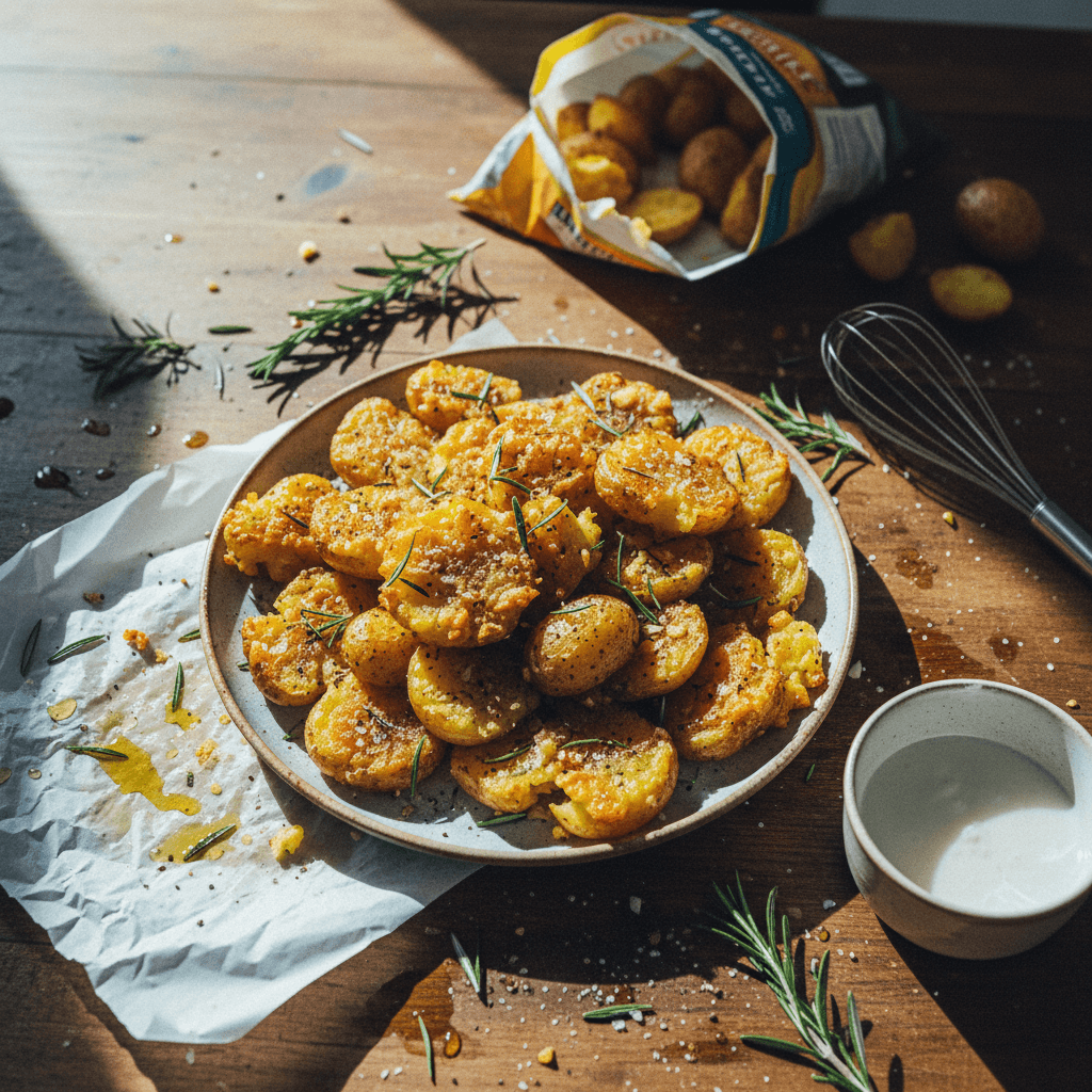 Super Crispy Oven Roasted Potatoes