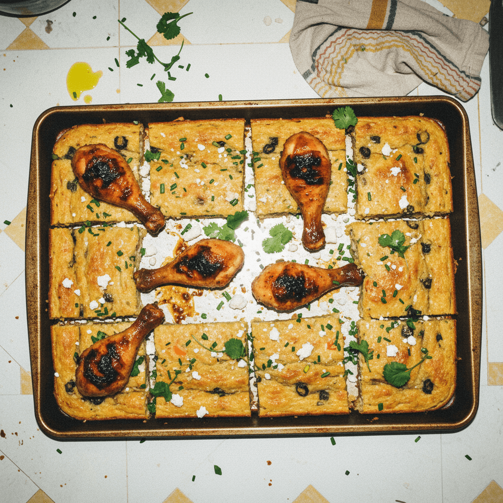 Low Carb Chicken & Veggie Breakfast Bars