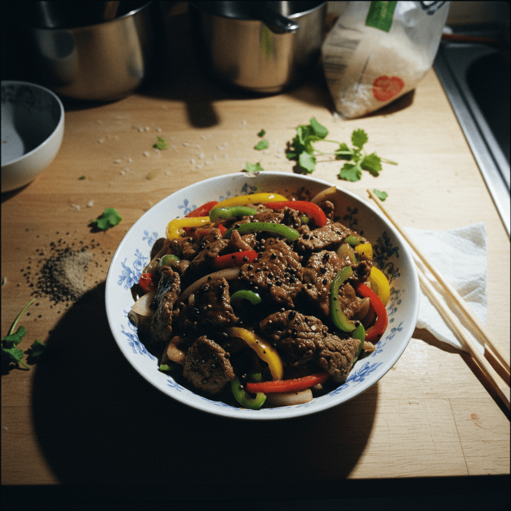 Black Pepper Beef