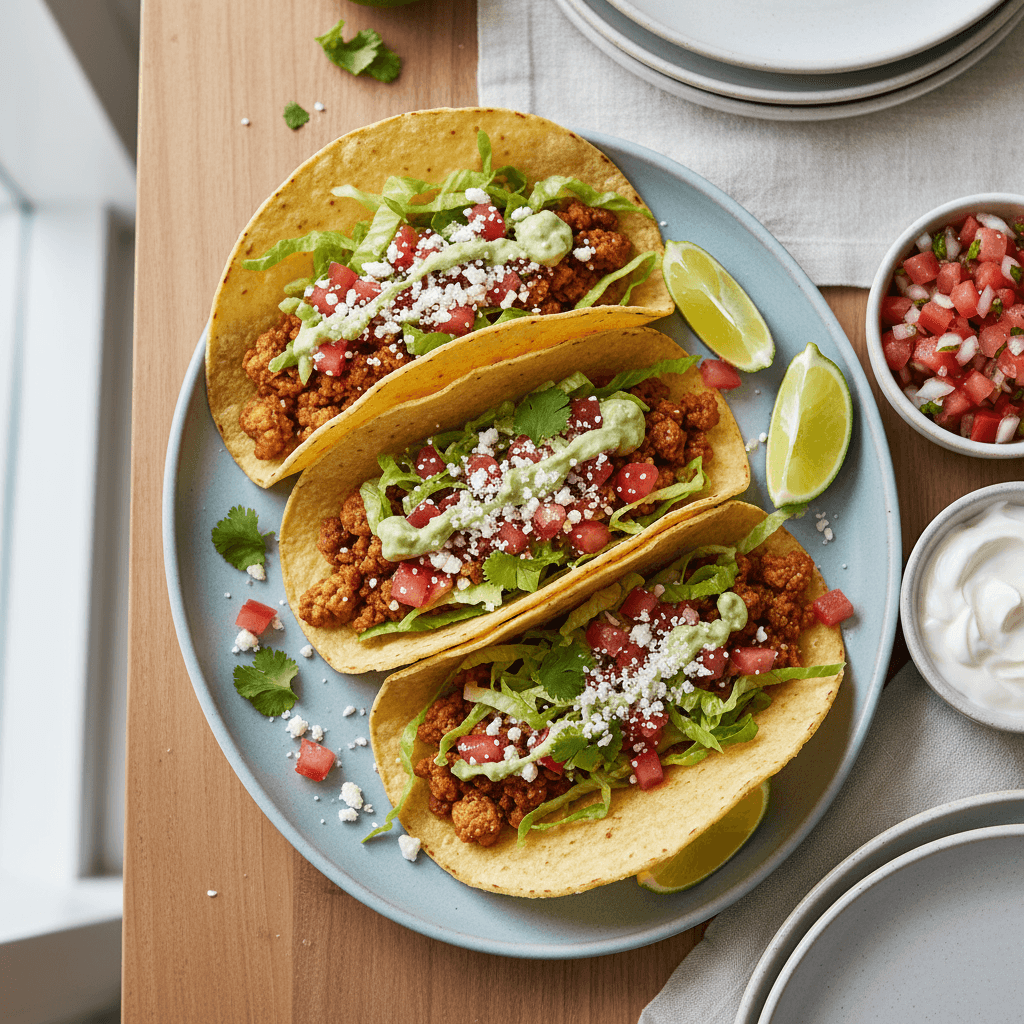 Quick Ground Turkey Tacos