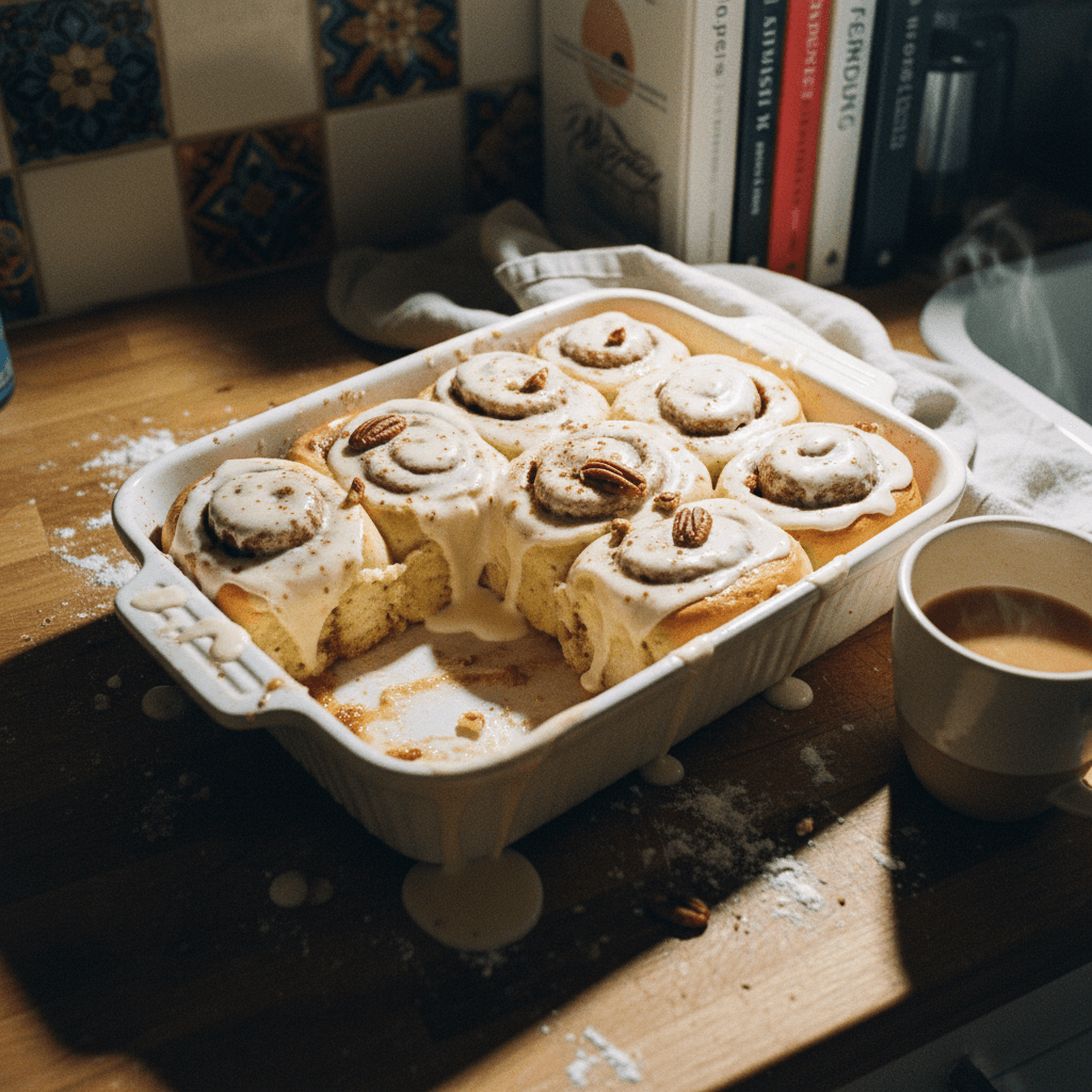 Soft and Gooey Cinnamon Rolls with Cream Cheese Frosting