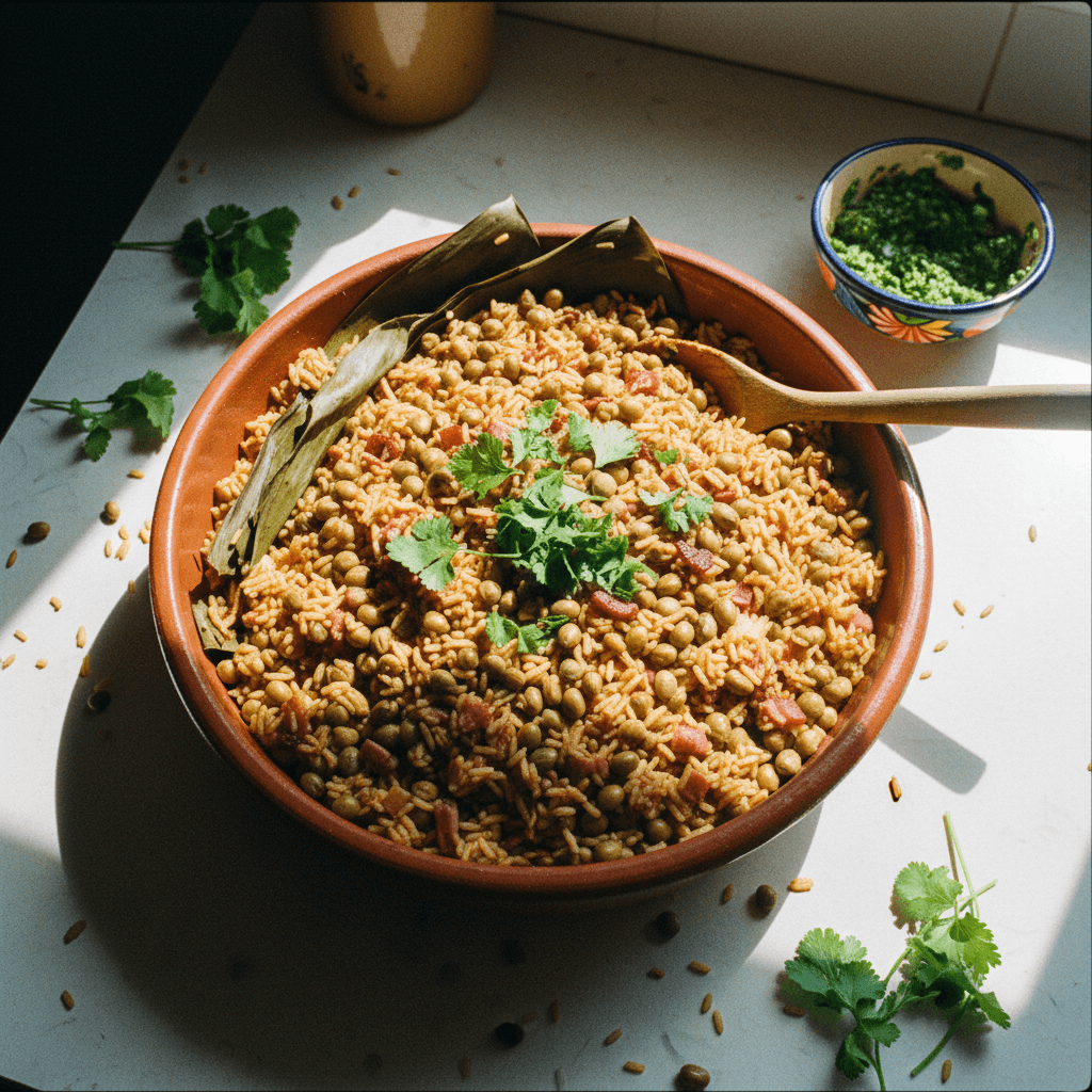 Arroz con Gandules (Pigeon Peas Rice)