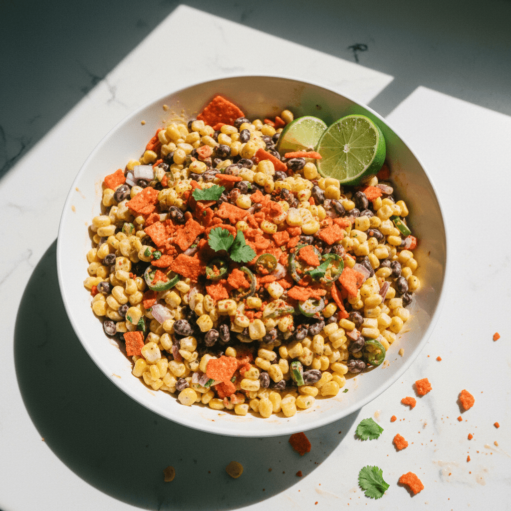 Chili Cheese Fritos Corn Salad