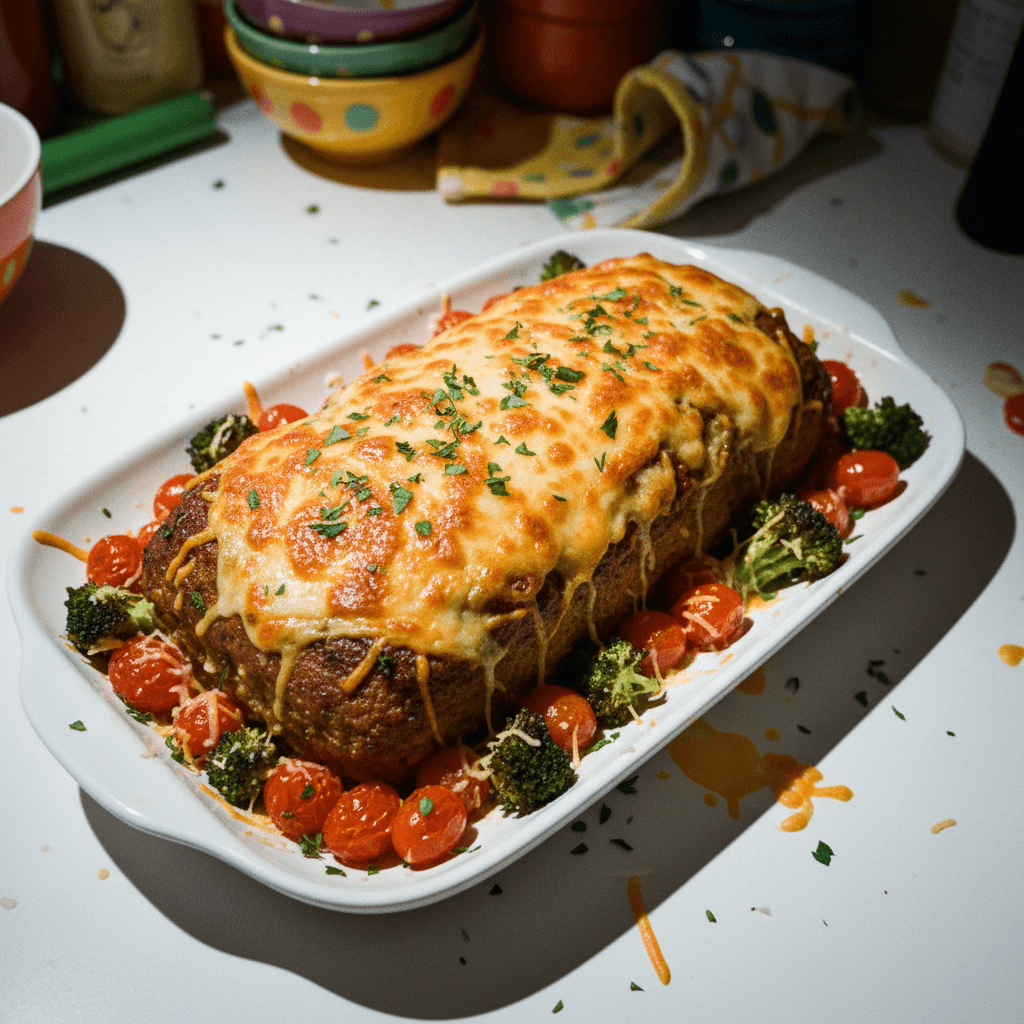 TJ's Turkey Meatloaf with Unexpected Cheddar