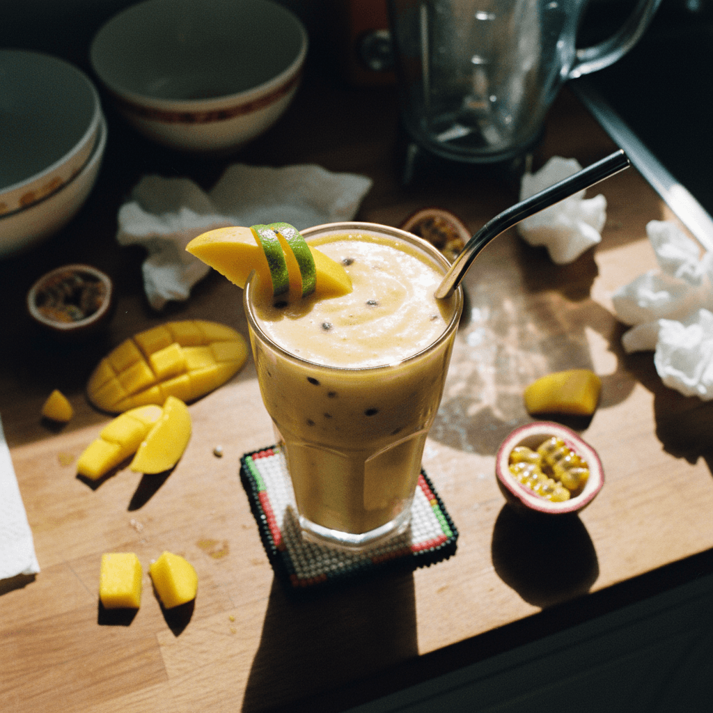 Batido de Mango y Chinola