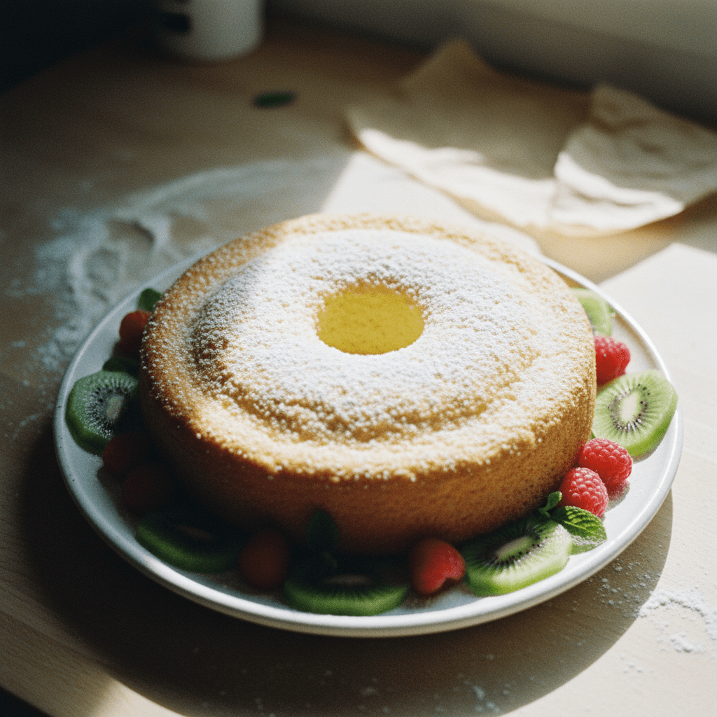 Golden Sponge Cake