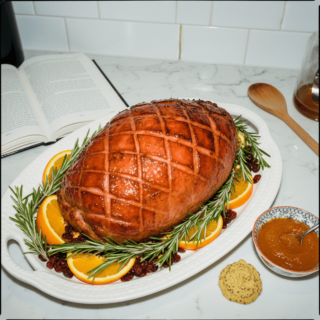 Crock Pot Orange Glazed Ham