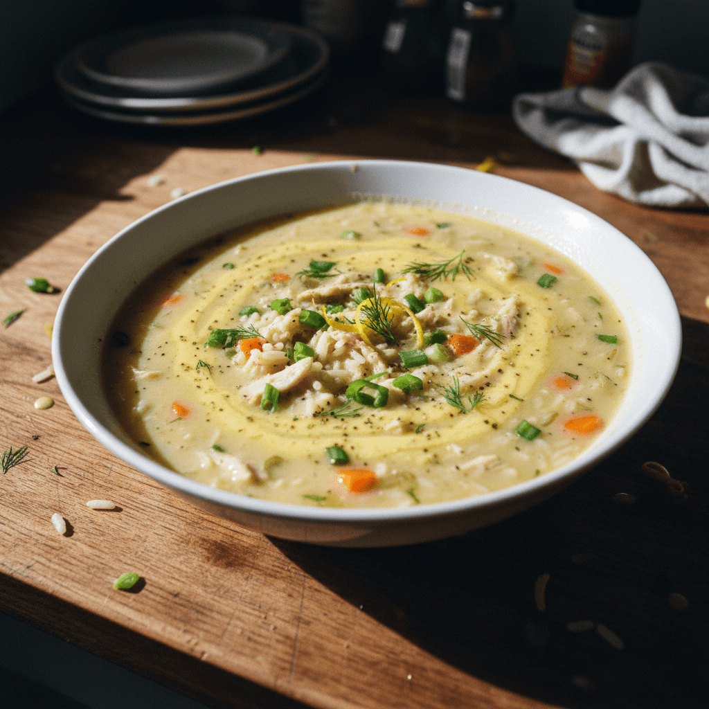 Lemon Drop Avgolemono Soup