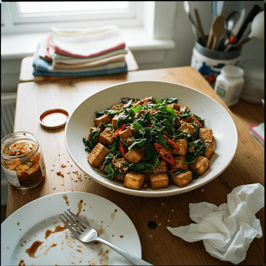 Thai Basil Tofu (Tofu Pad Krapow)