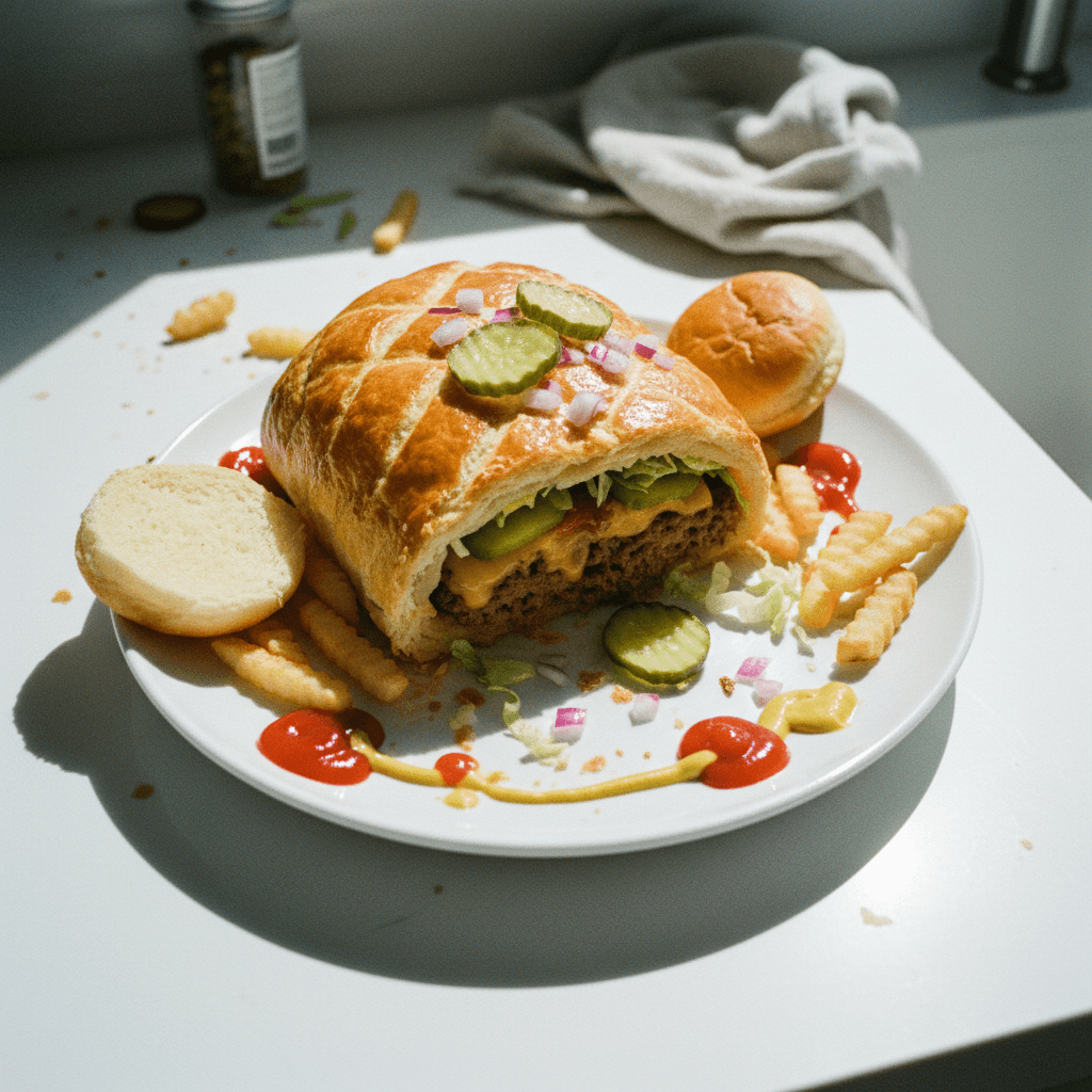 Cheeseburger Wellington