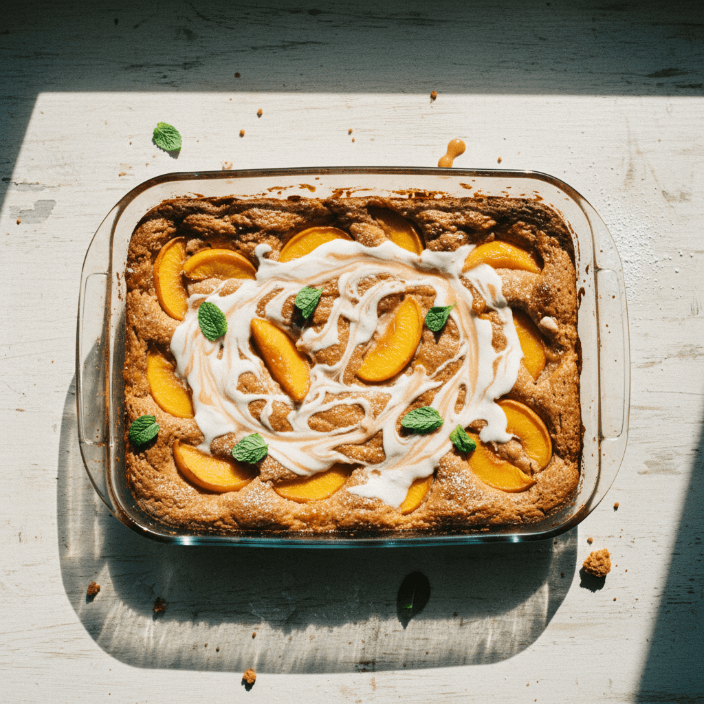 Peaches 'n Cream Brownies