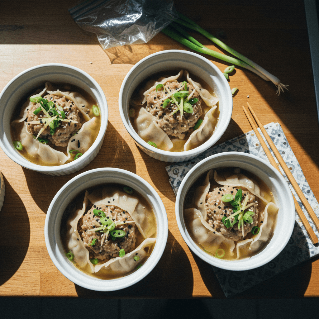 Hailey’s Lazy Soup Dumplings