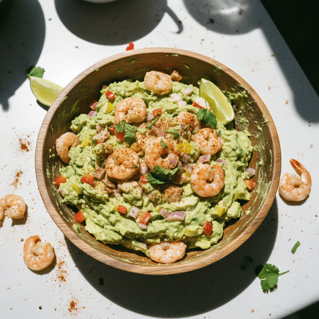 Creamy Shrimp & Crab Avocado Mix