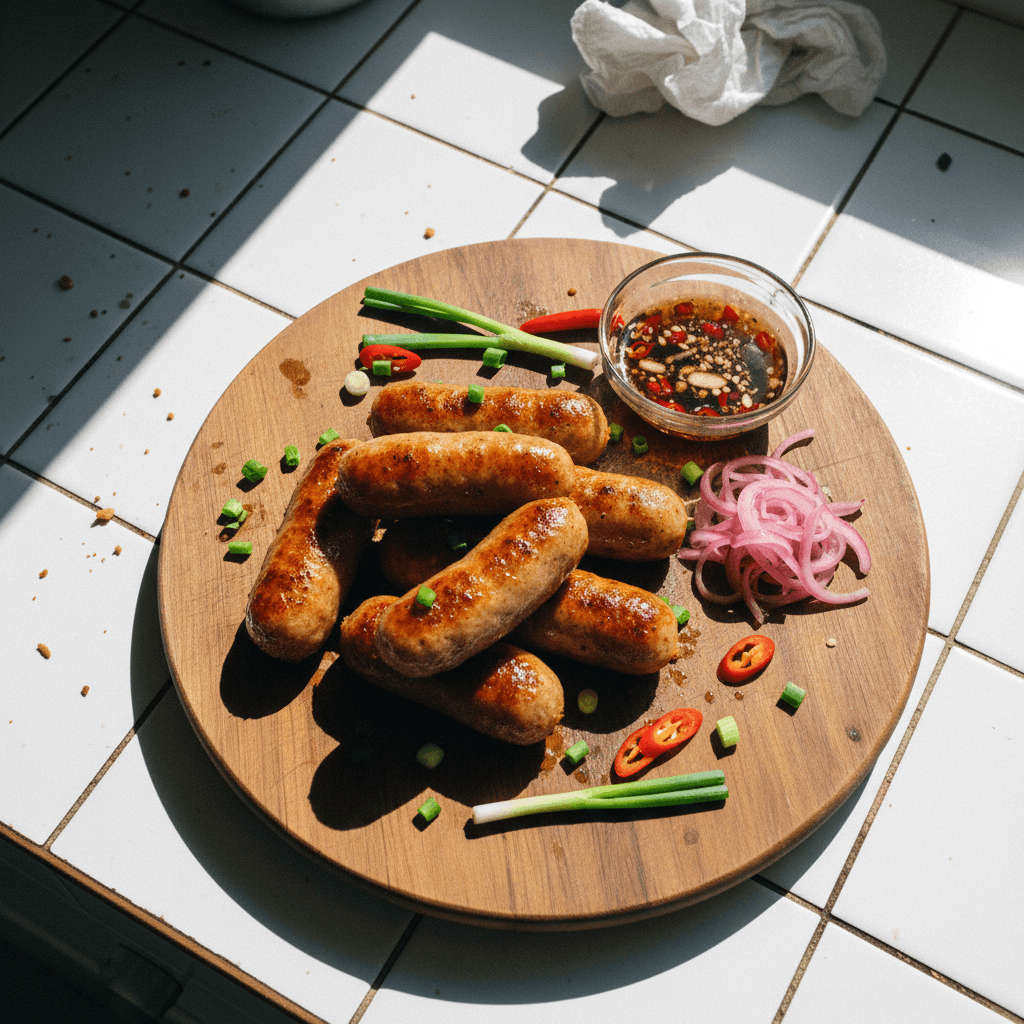 Homemade Skinless Longganisa