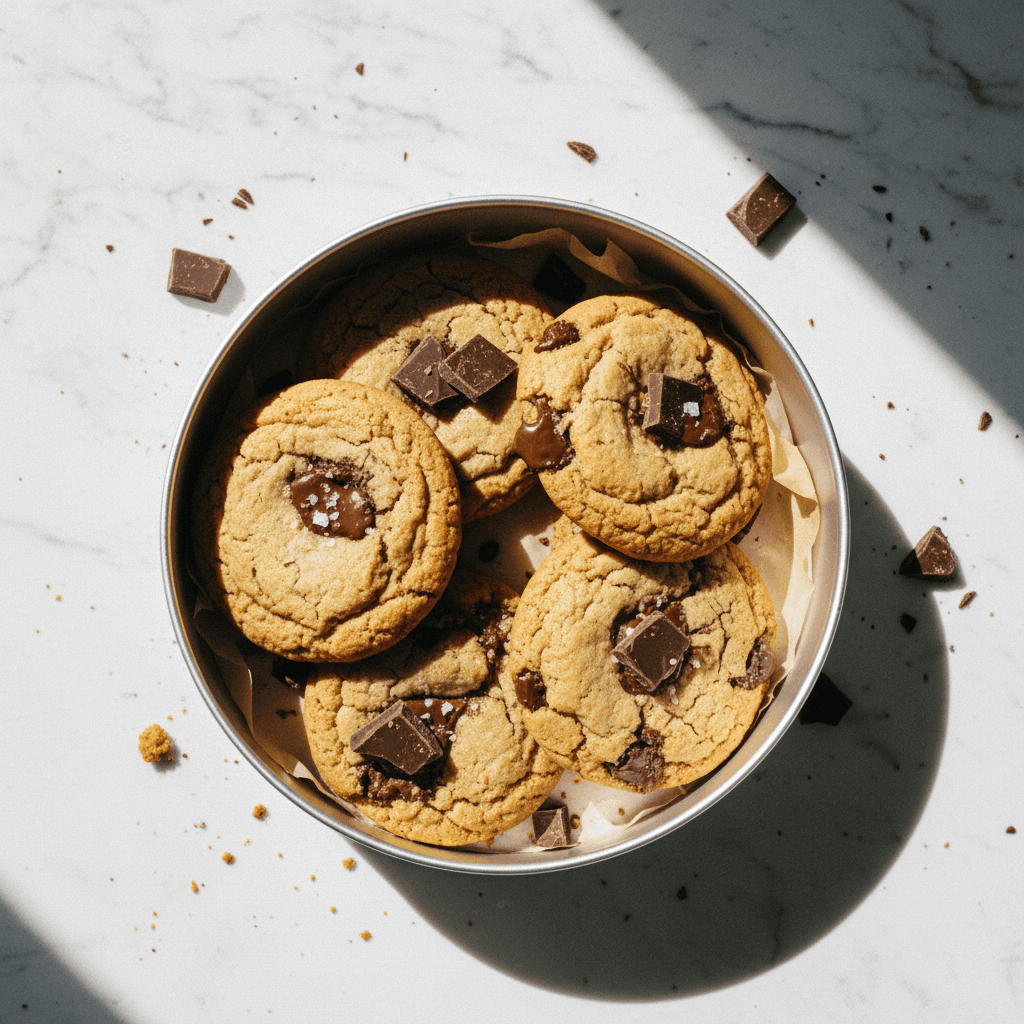 Eggless Cookie Tin