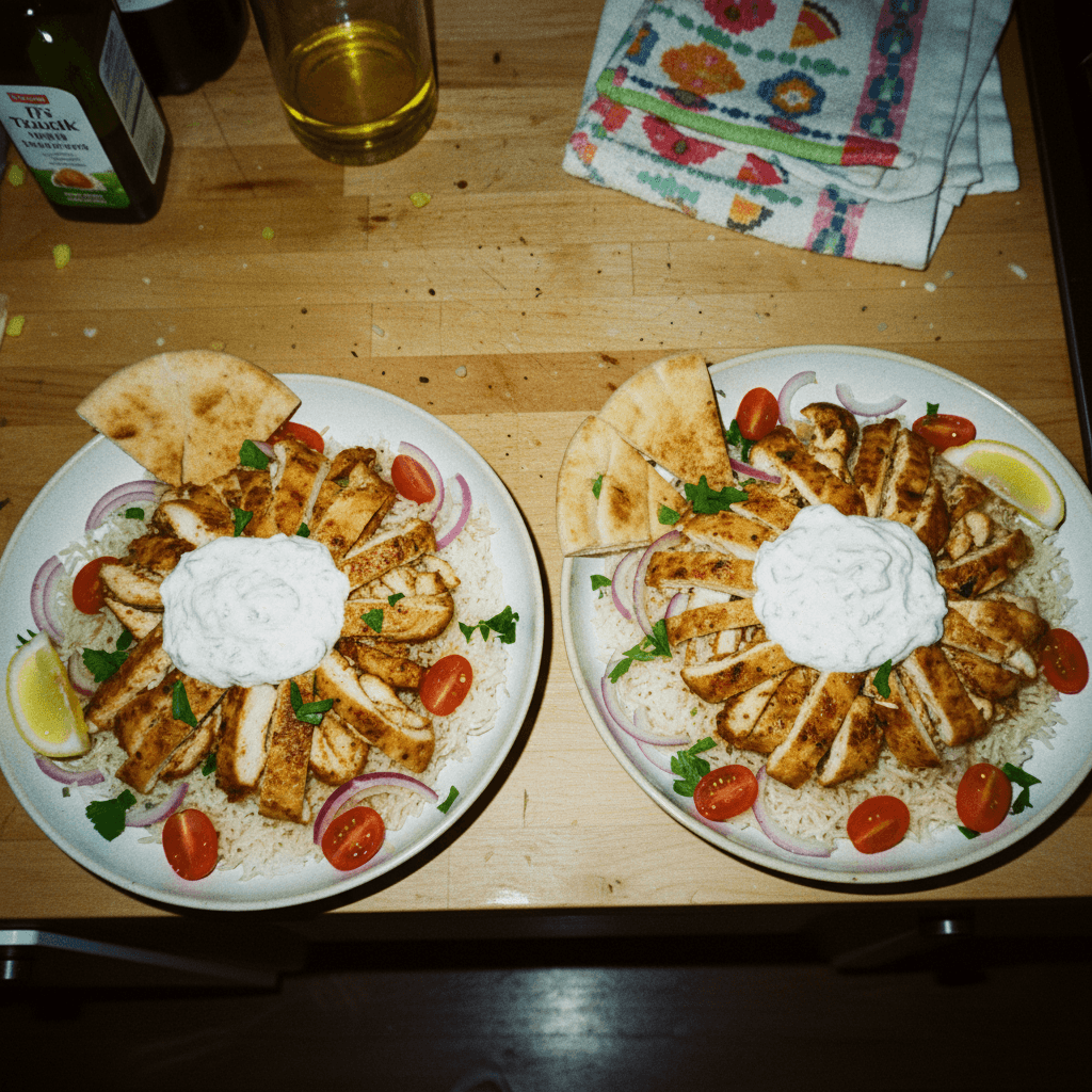Chicken Gyro Bowls with TJ's Tzatziki