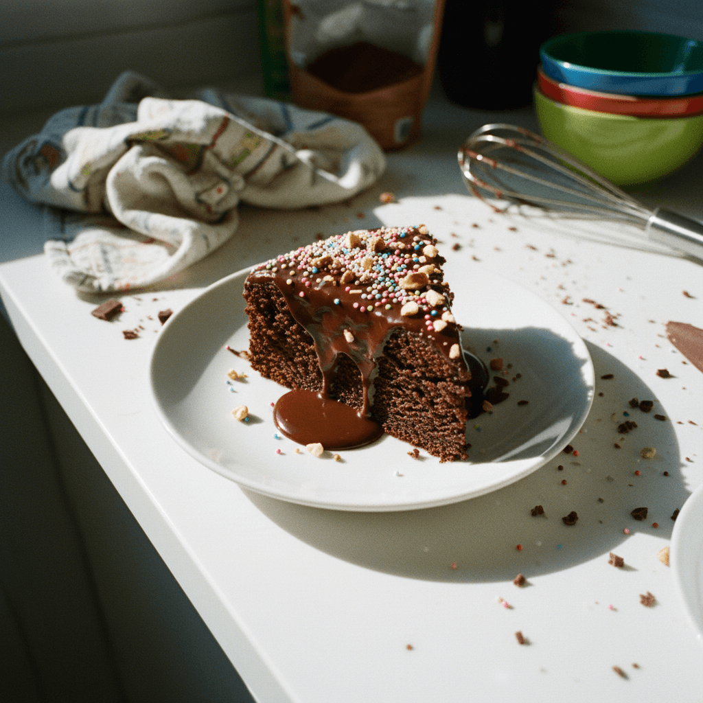 Hot Chocolate Cake (Bolo de Chocolate Quente)