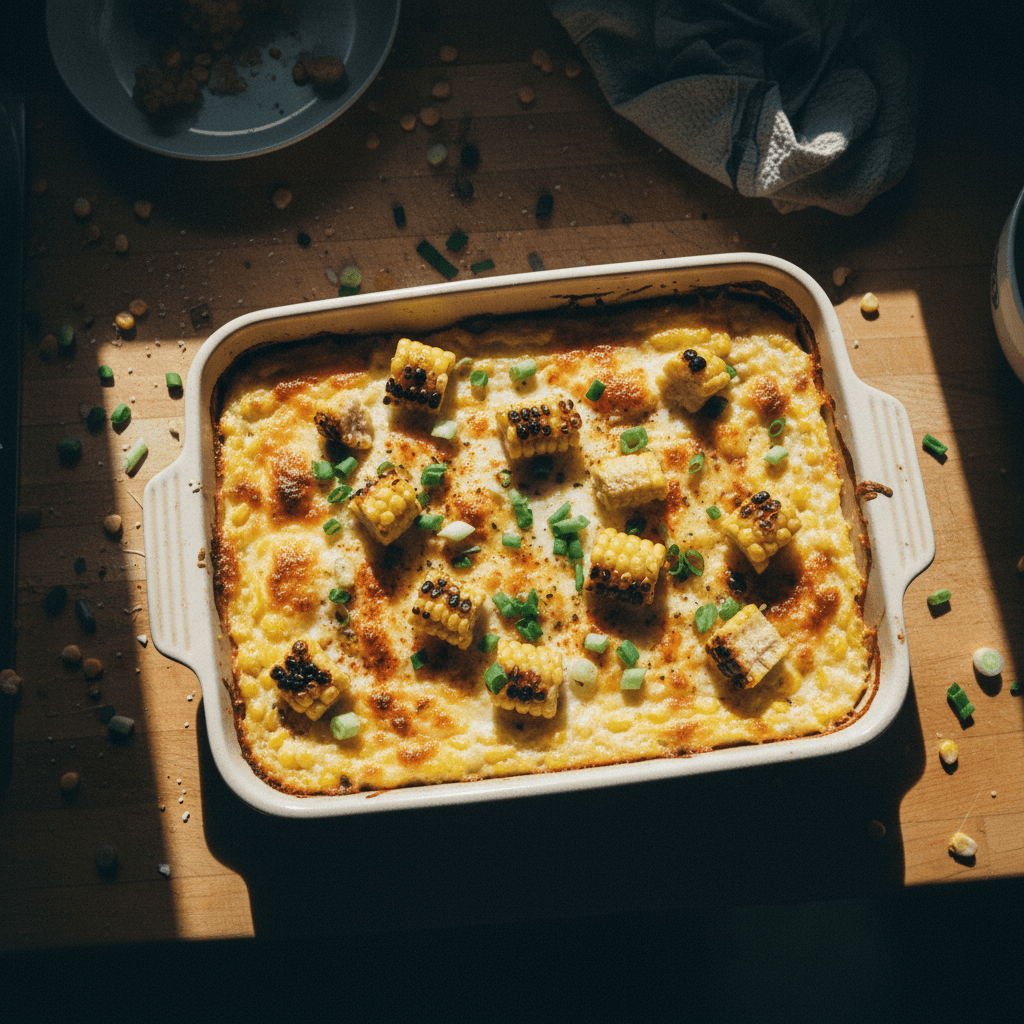 Creamy Corn Pudding Casserole