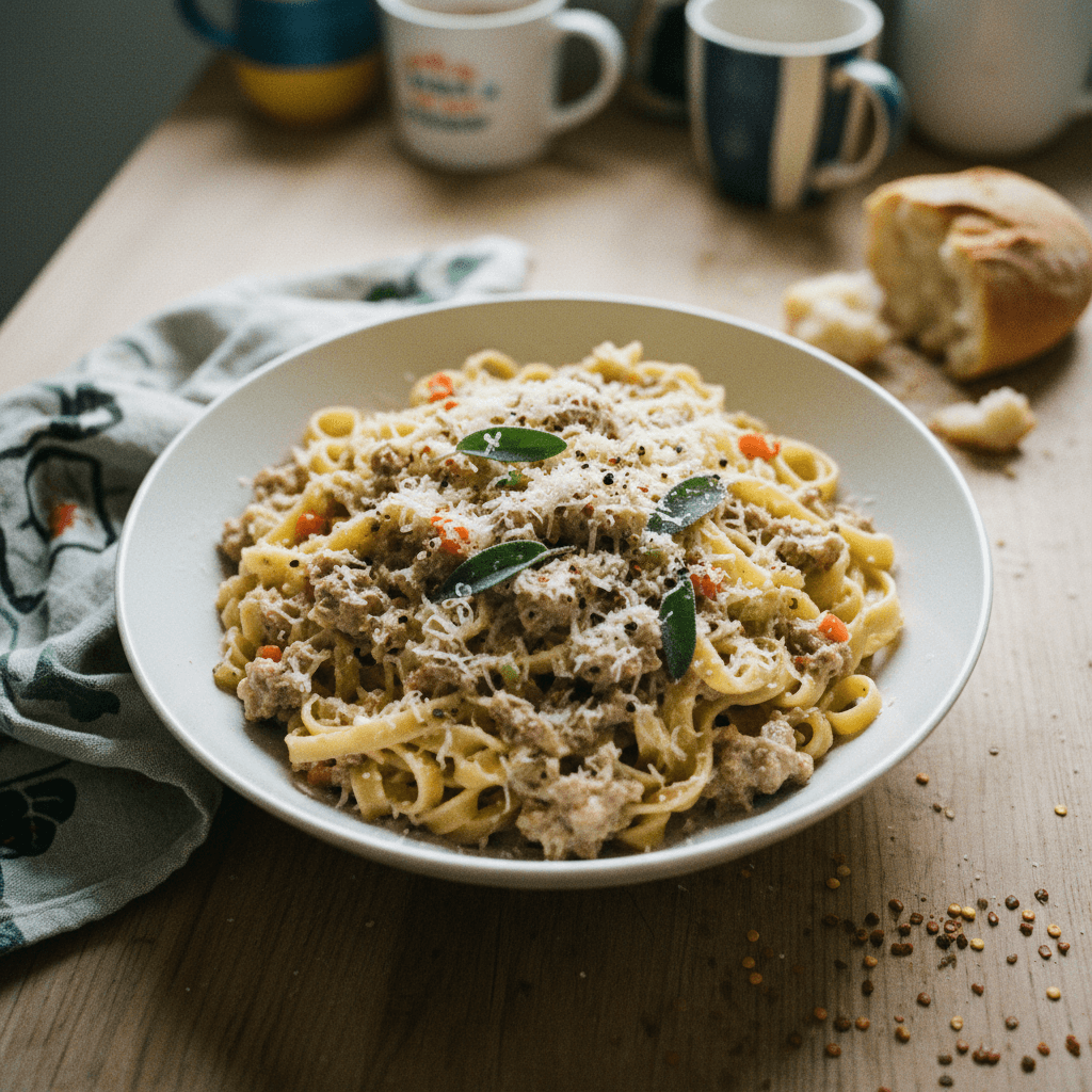 White Bolognese