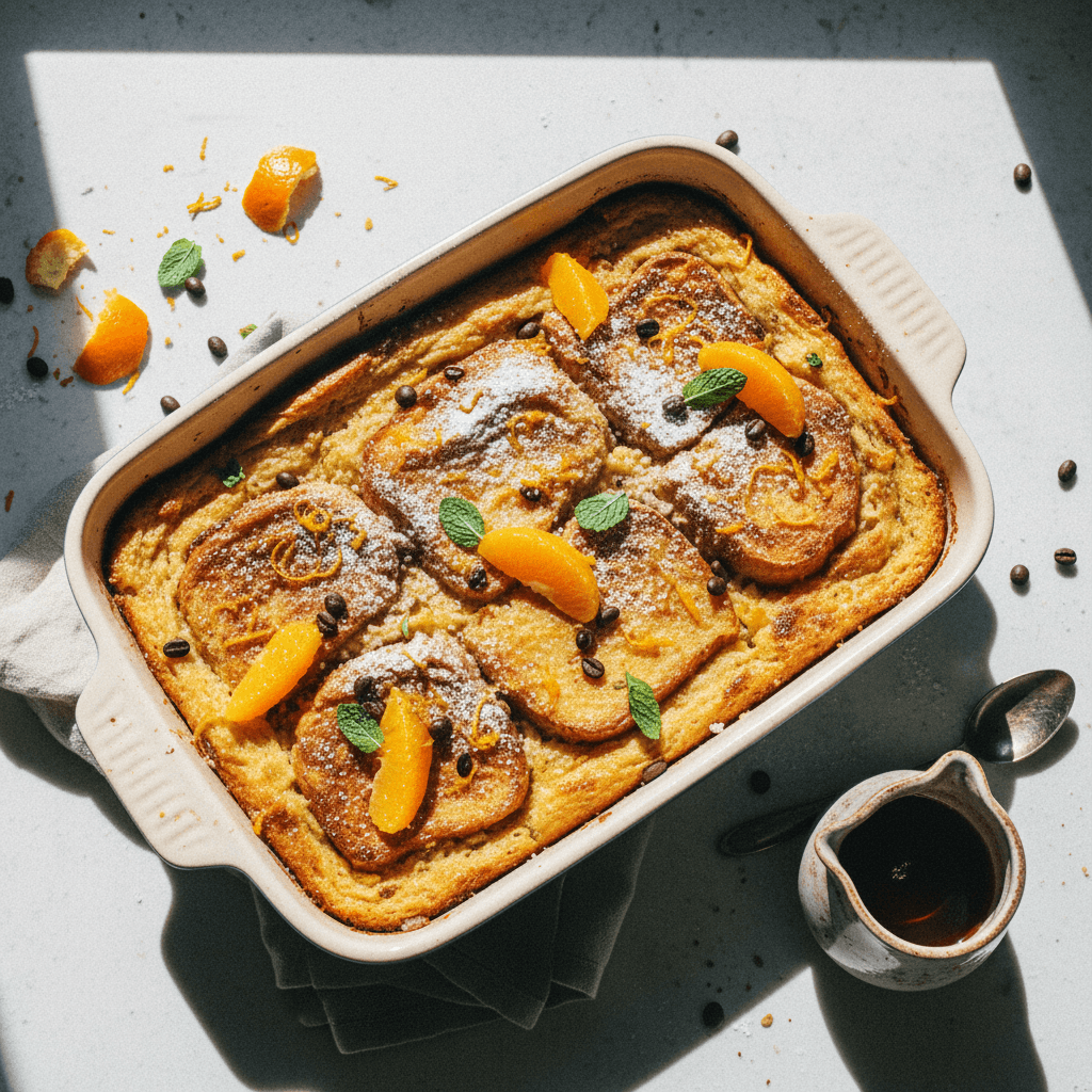 Orange Zest French Toast Casserole