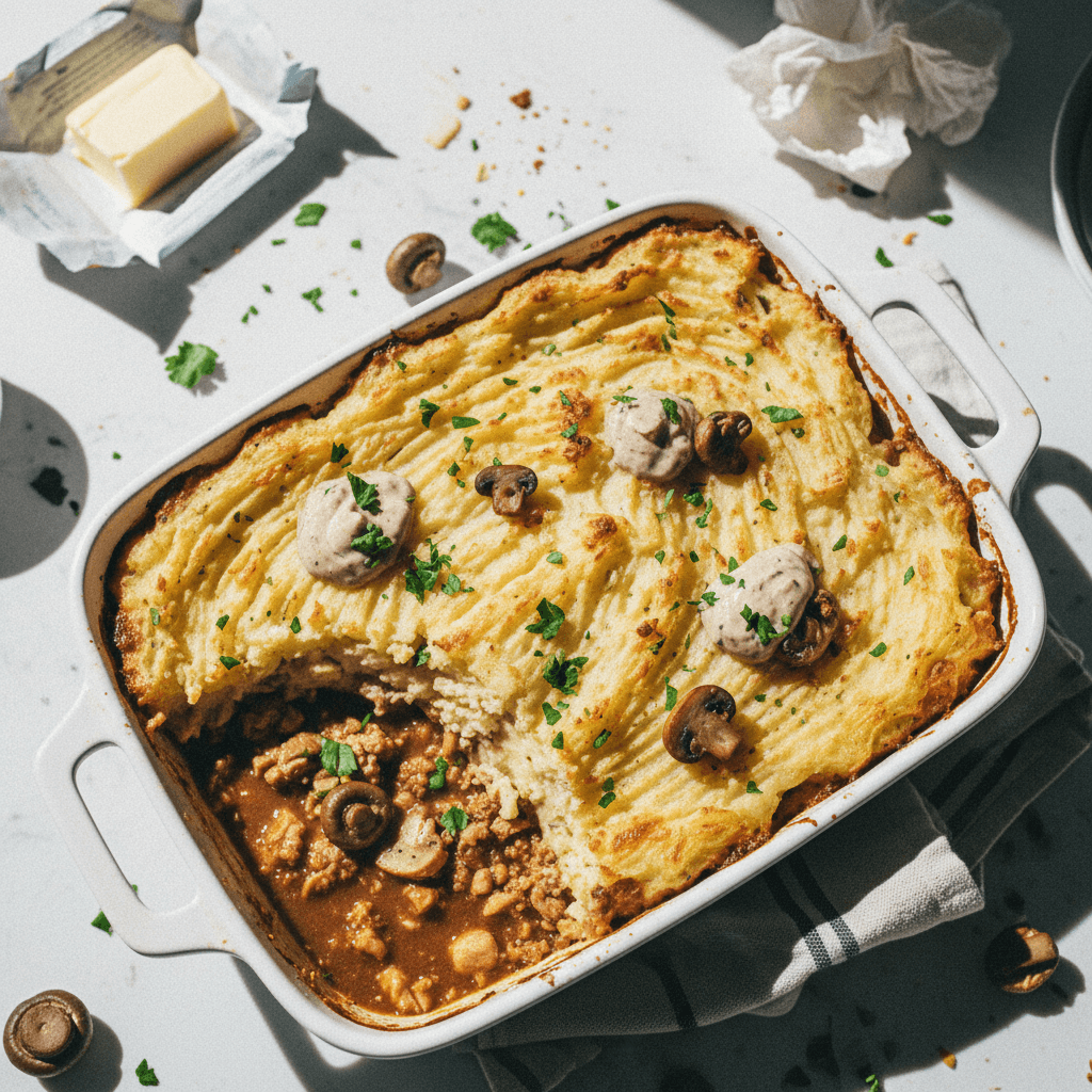 Shepherd's Pie with Turkey and Gravy