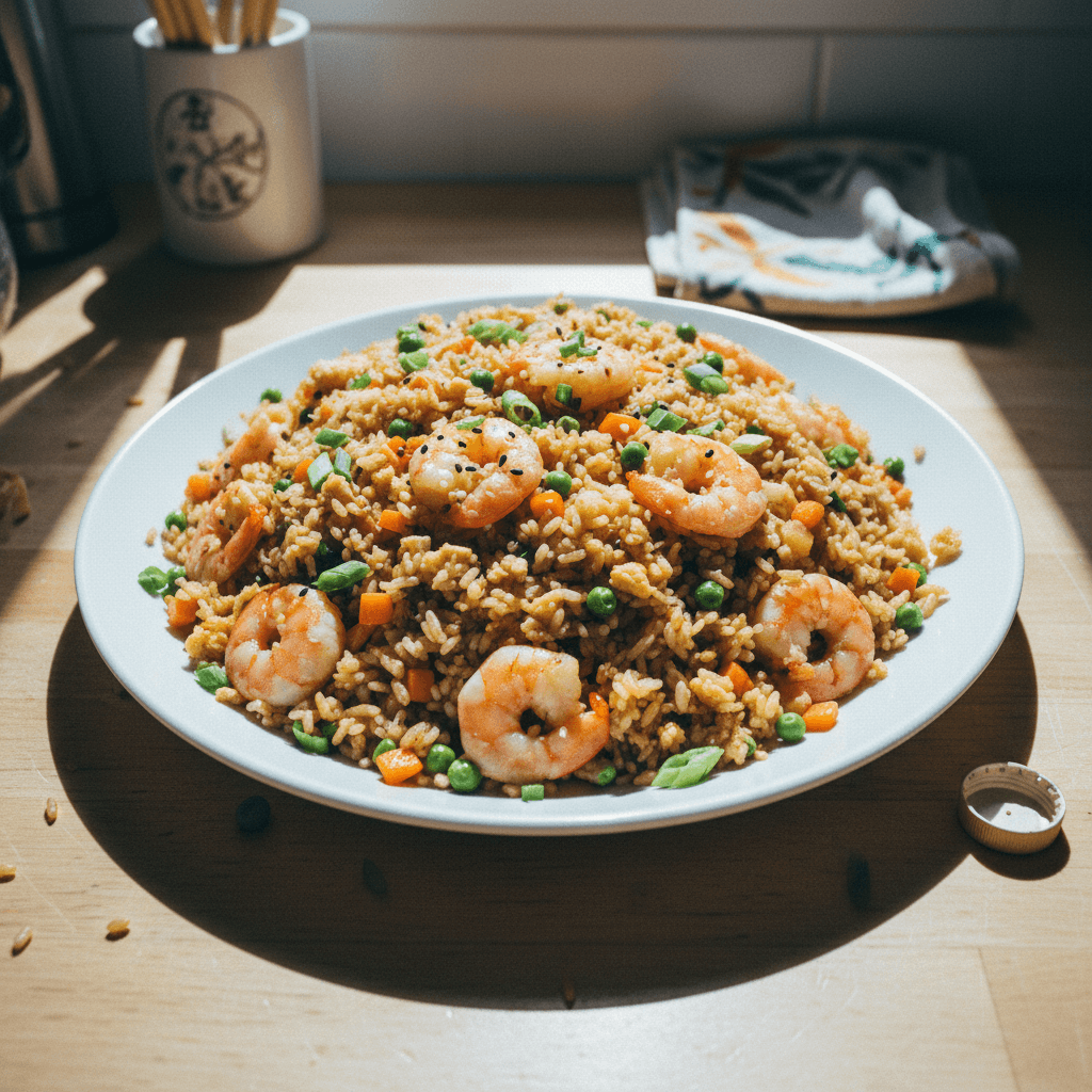 Papa Tea’s Shrimp Fried Rice