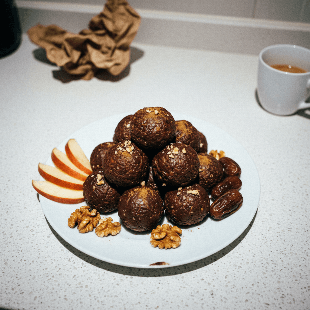 Elmalı Kurabiye Topları