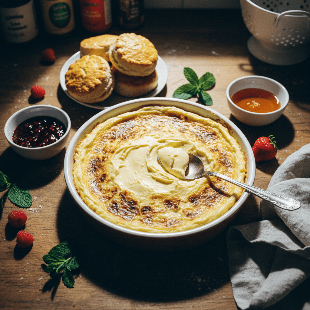 Homemade Clotted Cream