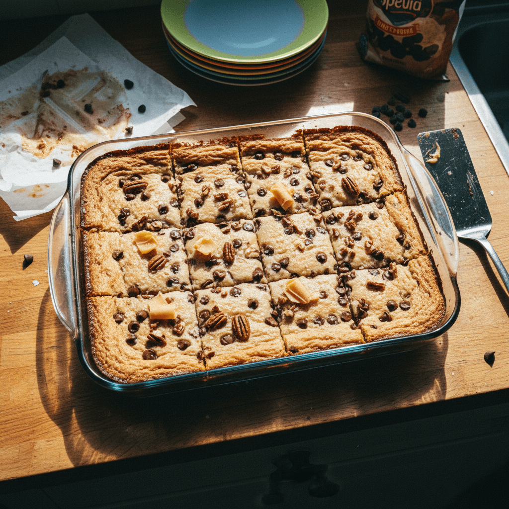 Brown Butter Chocolate Chip Blondies (13x9 Pan)