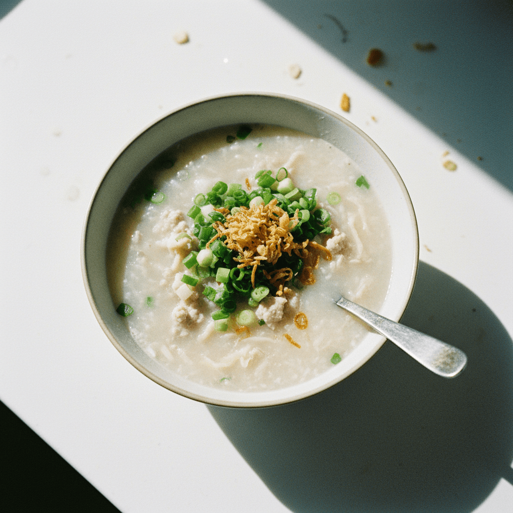 Comforting Pork and Scallop Porridge