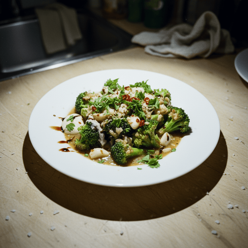 Broccoli with Garlic Sauce