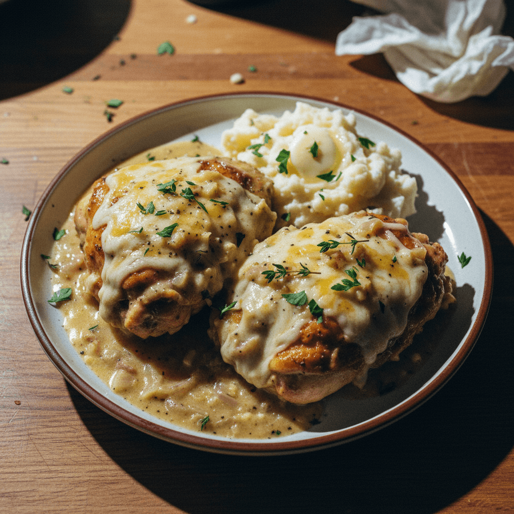 Texas Roadhouse Smothered Chicken