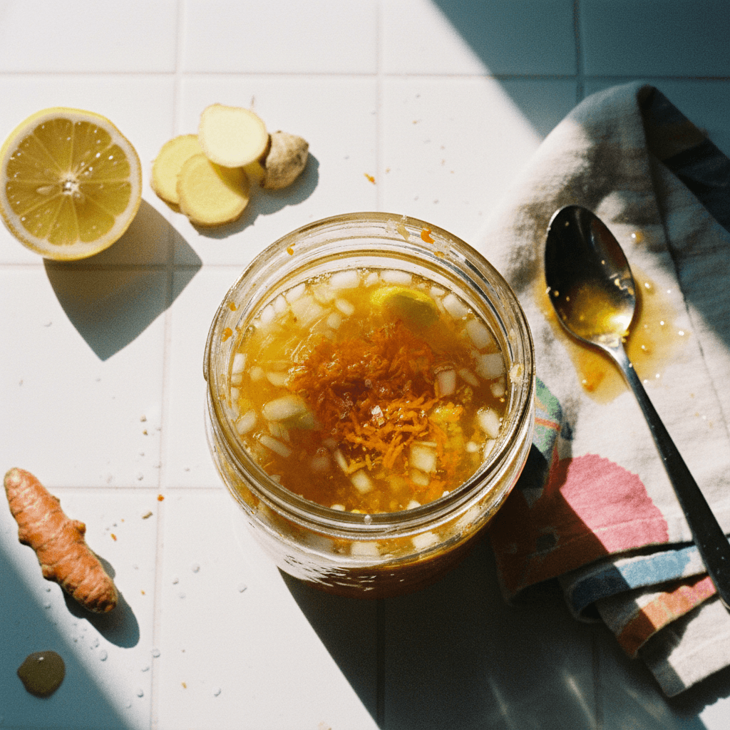 Homemade Flu & Cold Remedy / Immunity Elixir