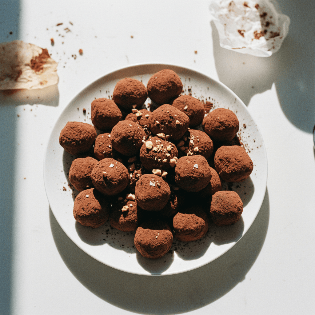 2-Ingredient Chocolate Truffles