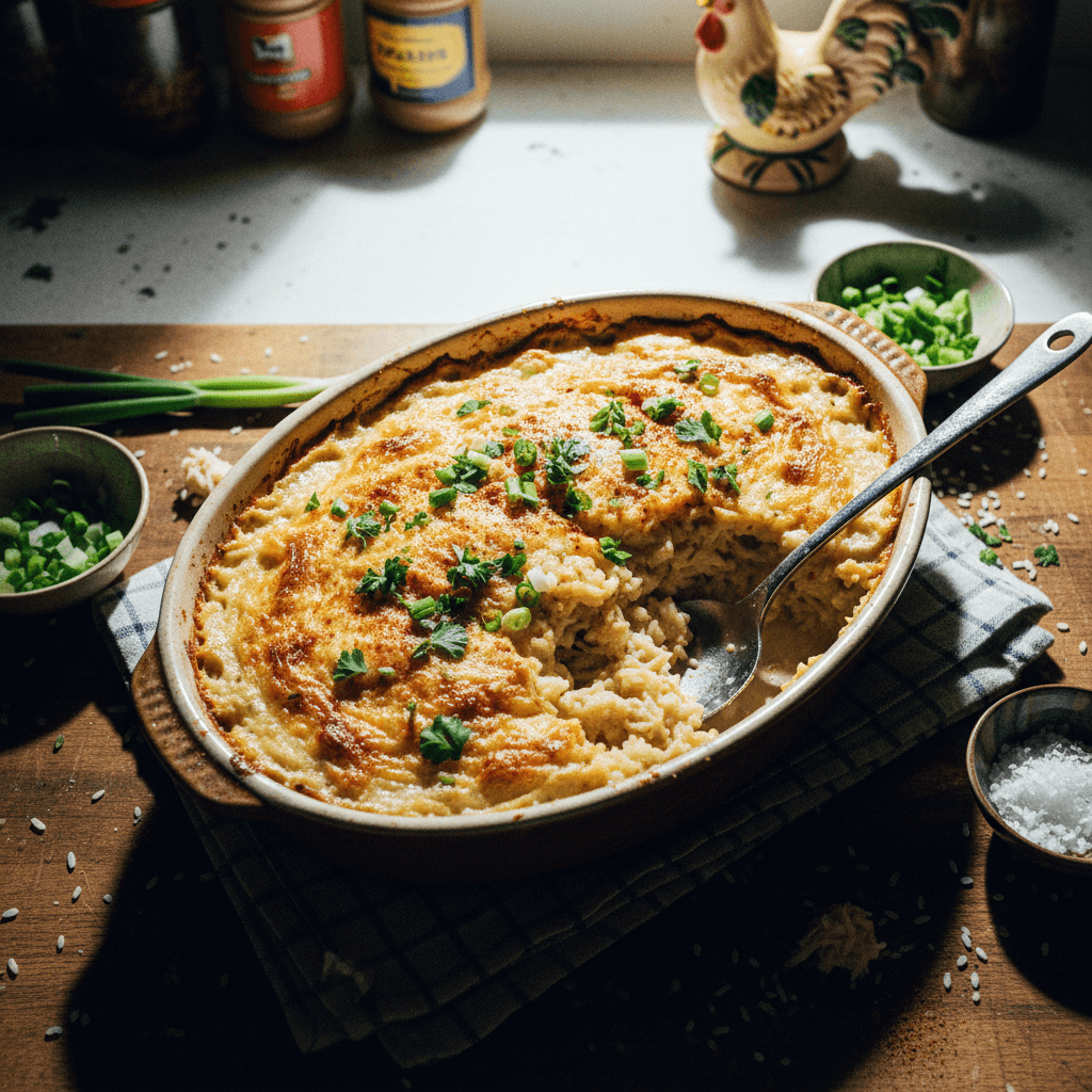 Creamy Chicken and Rice Casserole