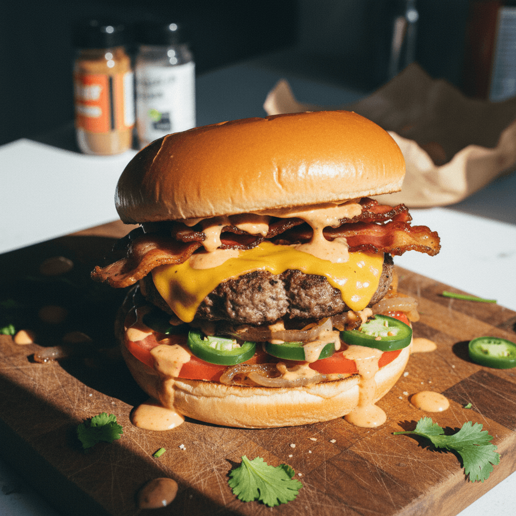Bacon Smash Burger