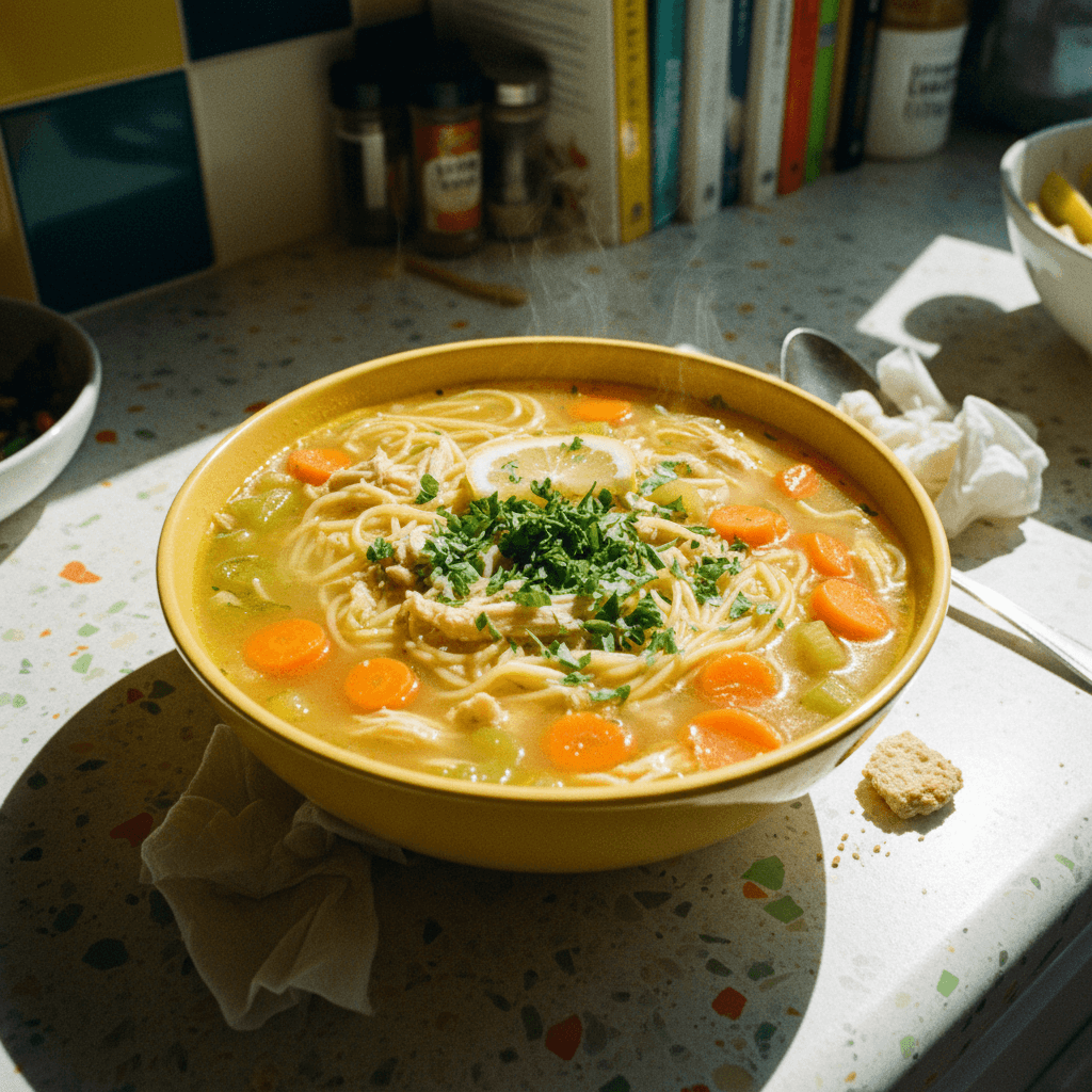 Hearty Chicken Noodle Soup