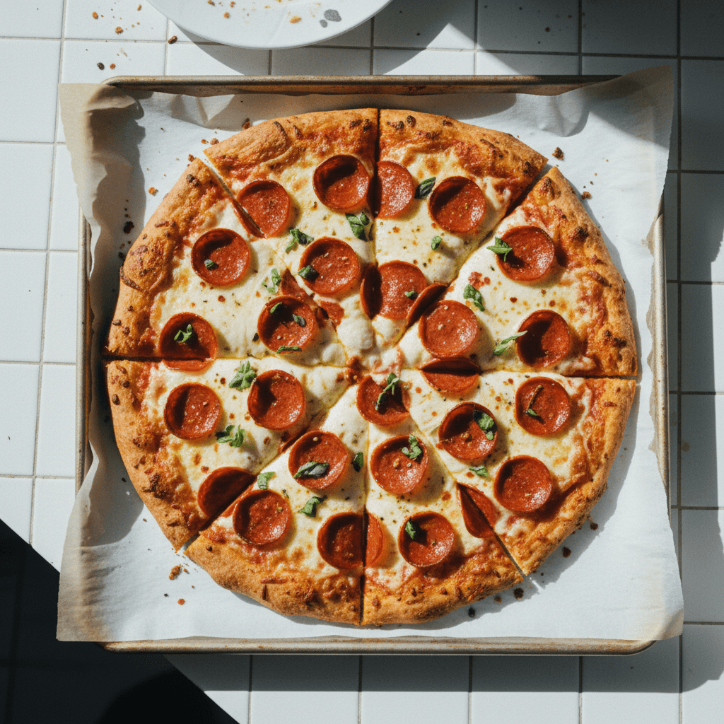 High Protein Chicken Crust Pizza