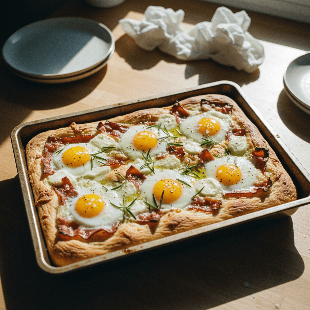Breakfast Focaccia