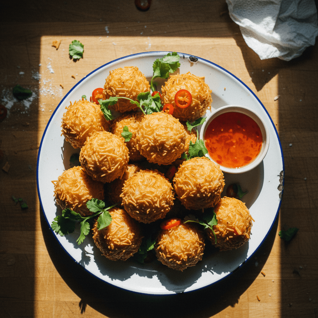 Crispy Shrimp Balls