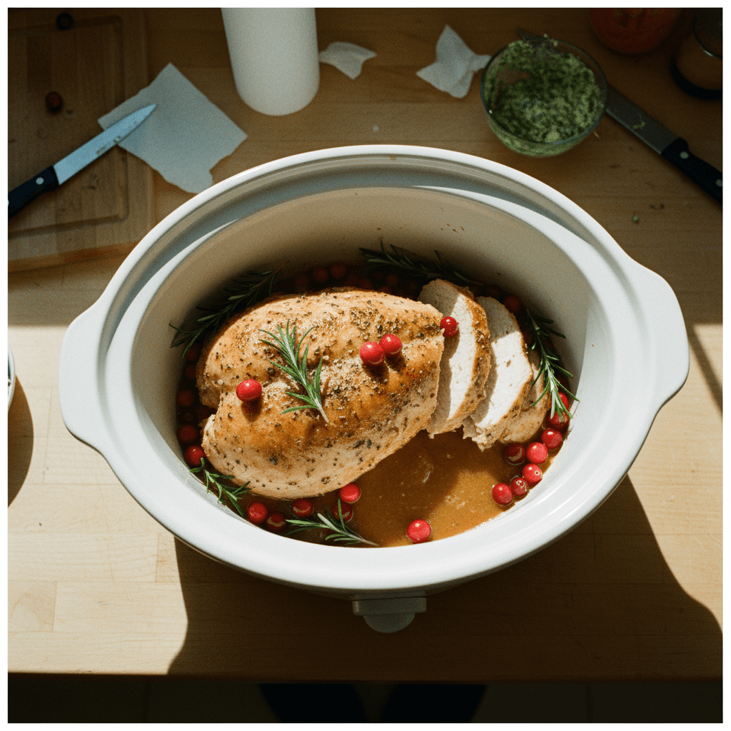 Boneless Turkey Breast in a Slow Cooker