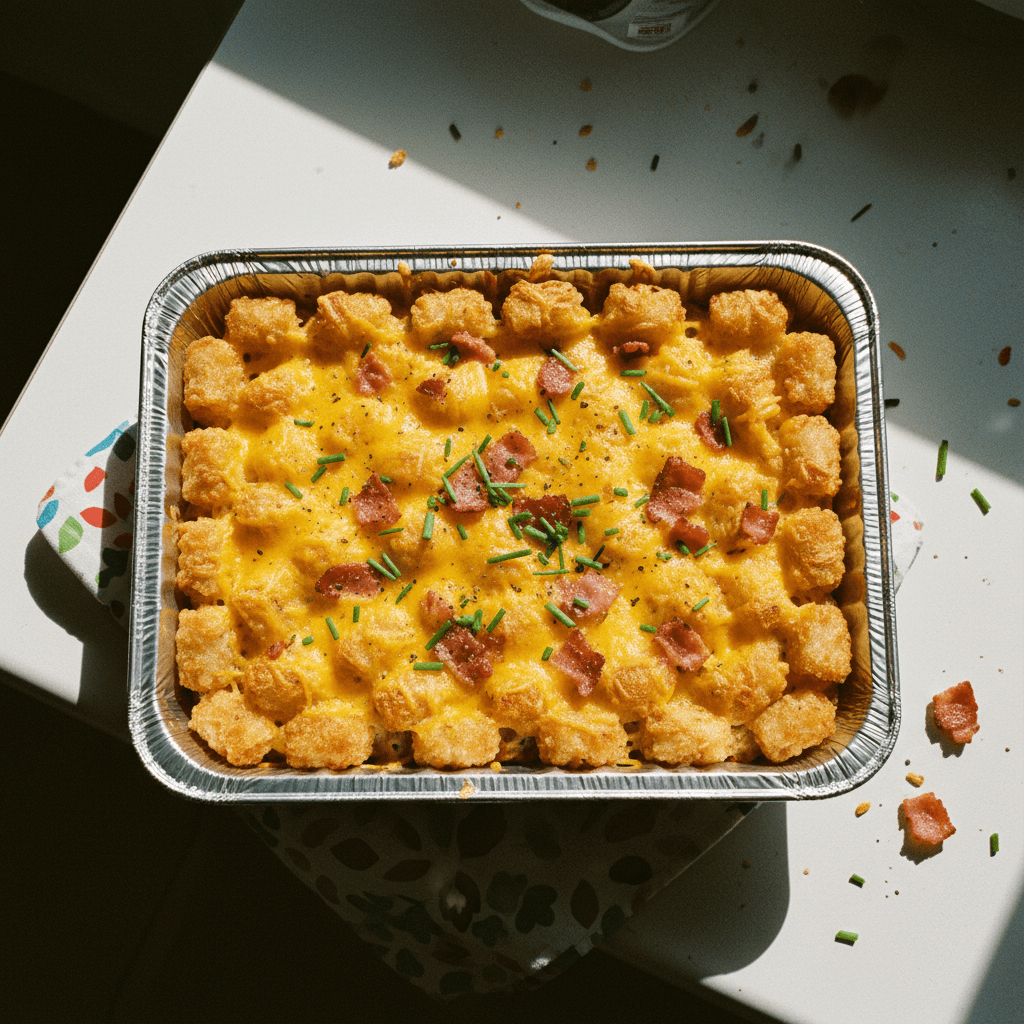 Breakfast Tater Tot Casserole