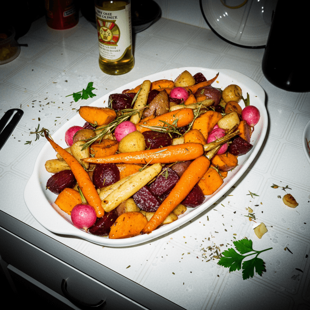 Erewhon's Vibrant Roasted Root Vegetable Medley with Adaptogenic Herbs