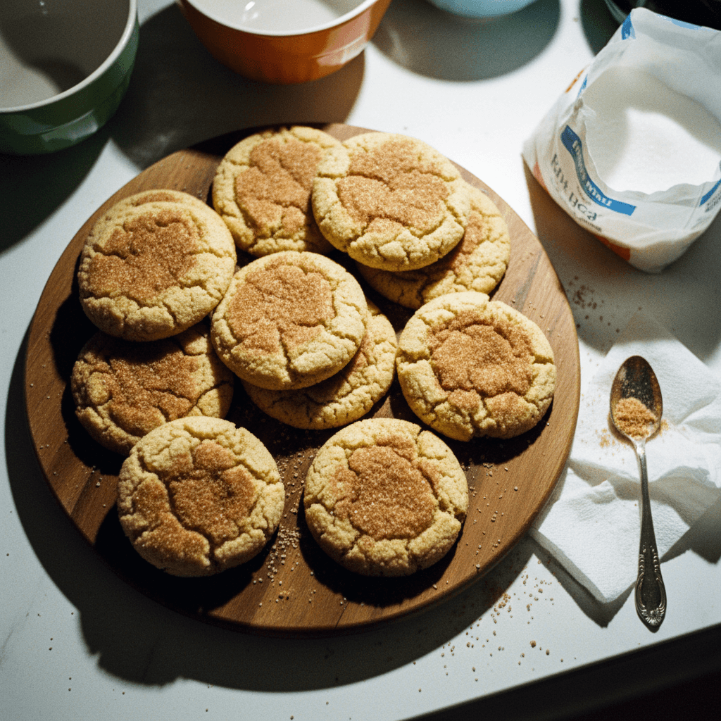 Chewy Snickerdoodle Cookies