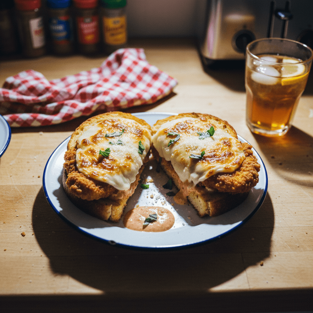 Vodka Chicken Parm Sandwich