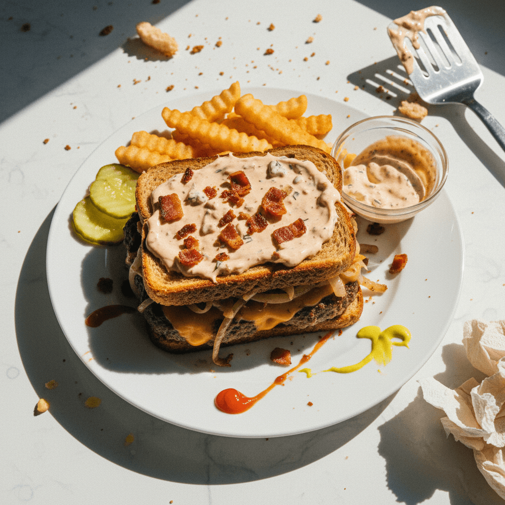 Baconnaise Patty Melt