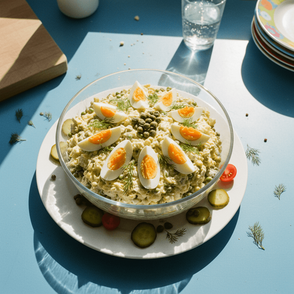 Classic Persian Salad Olivieh