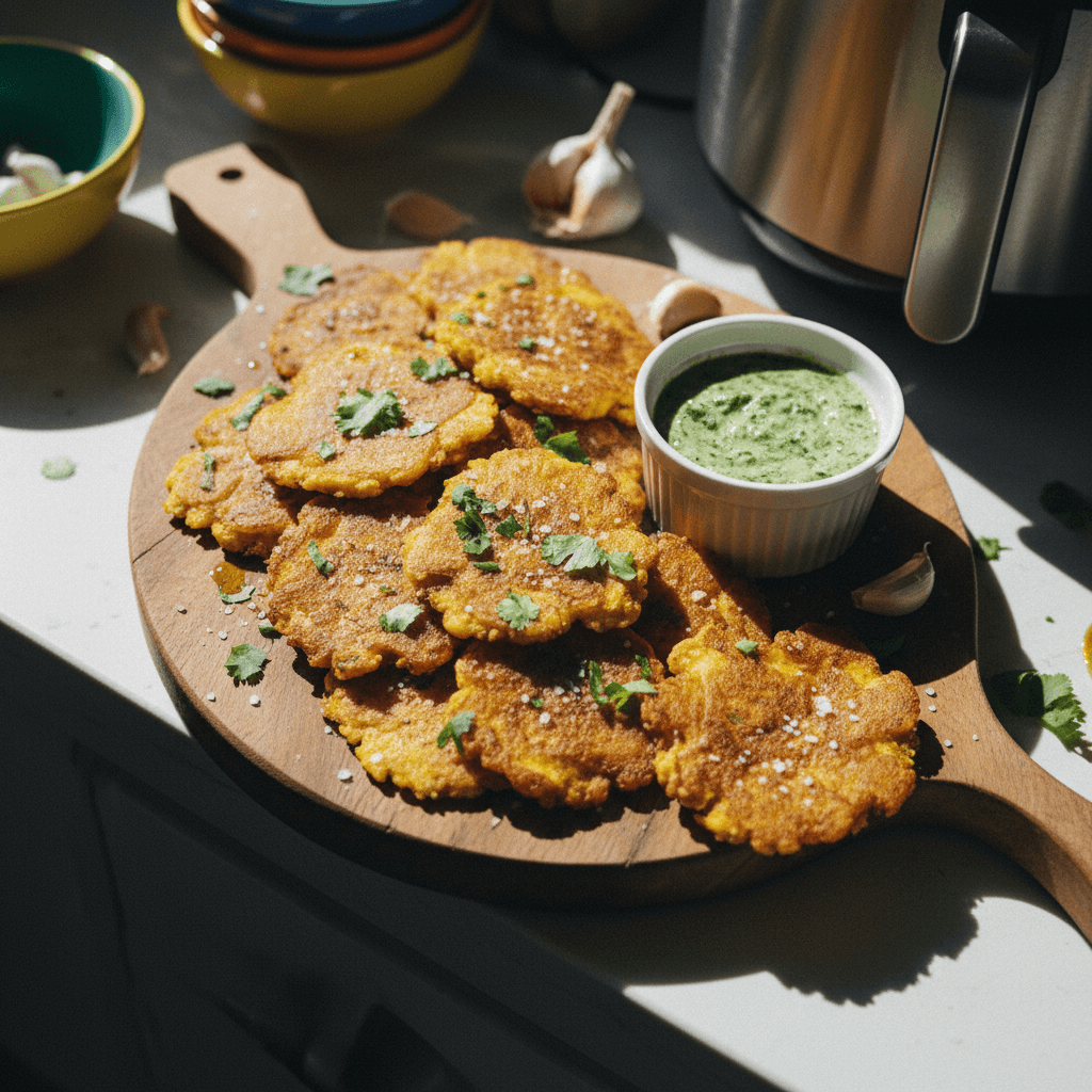 Tostones en Freidora de Aire